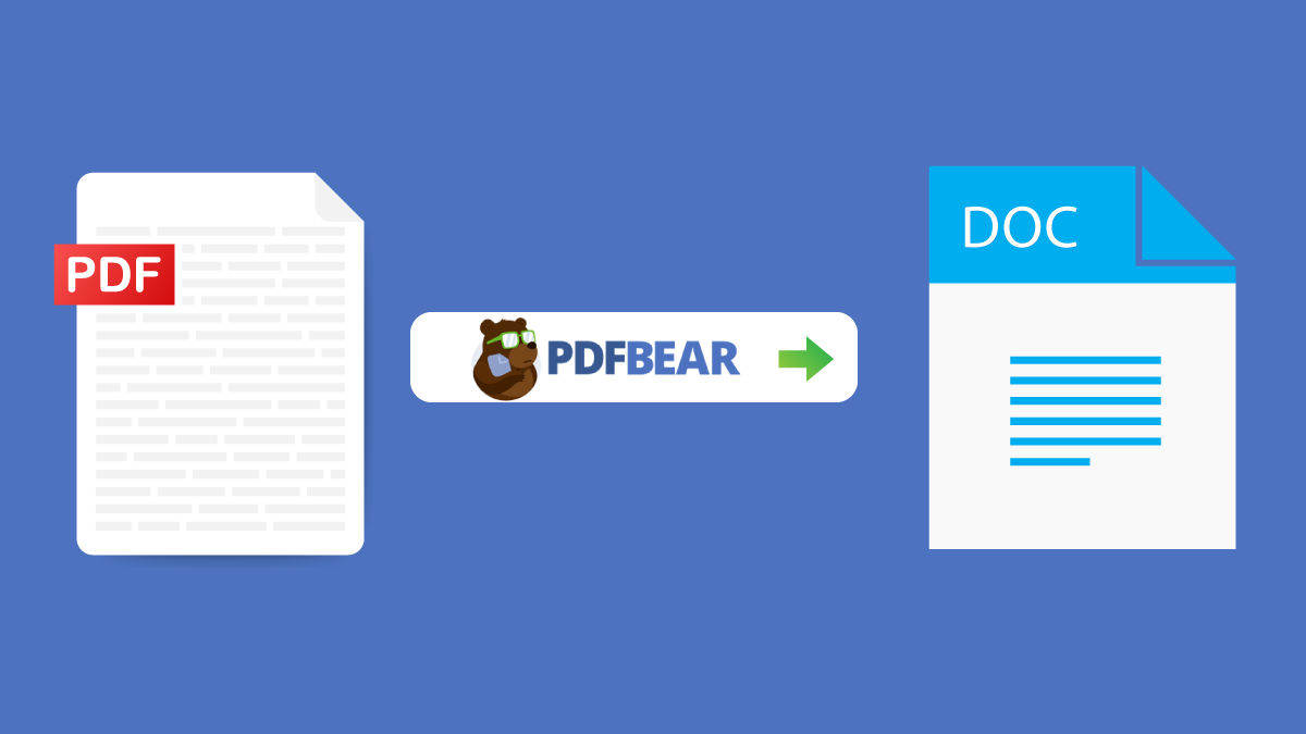 Convert Word to PDF with PDF Bear in Easy Steps