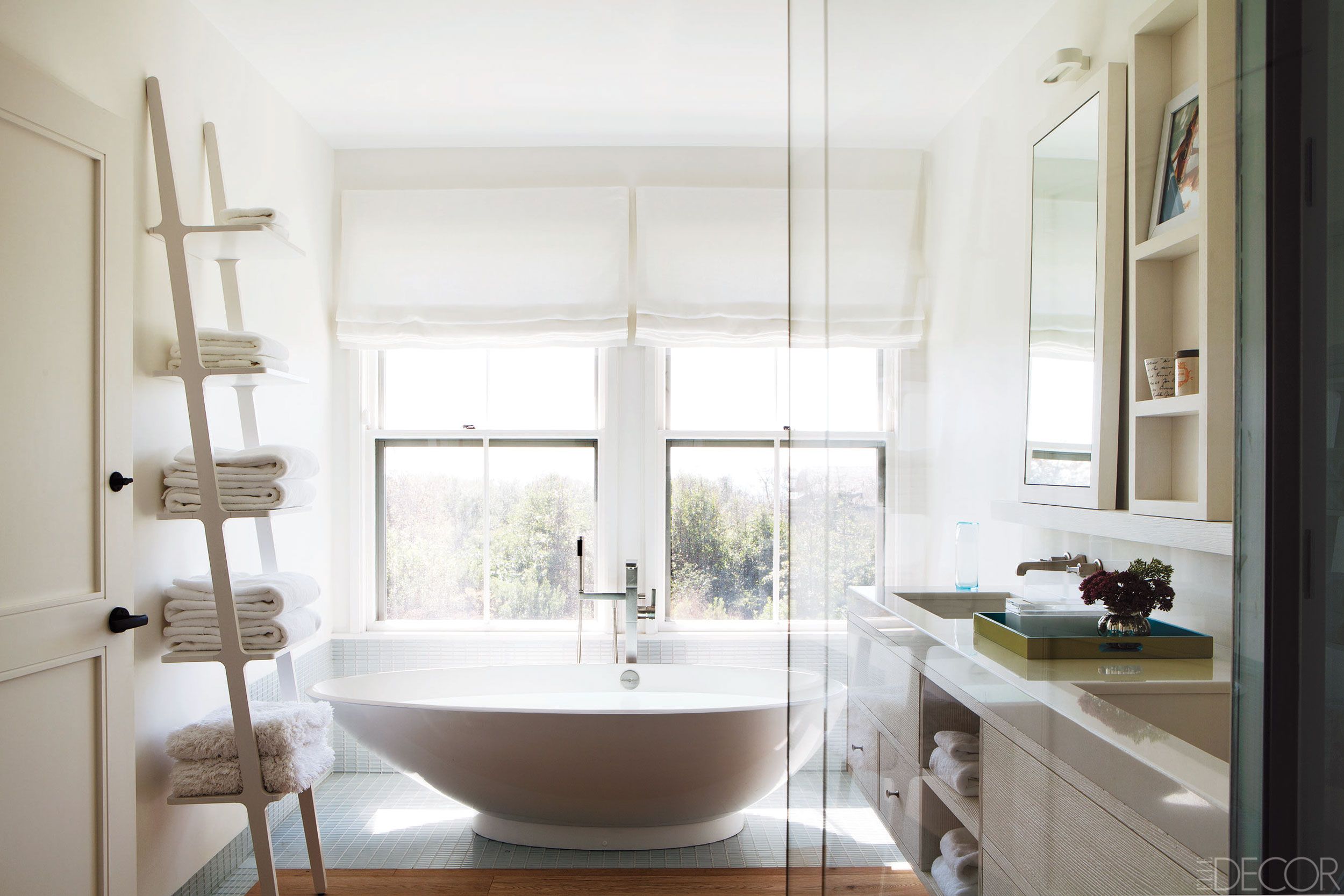 Relaxing In Style: Top Over The Toilet Storage Ever Created